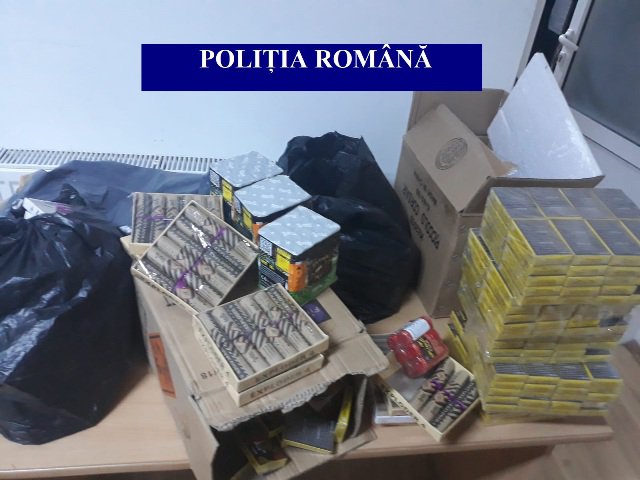 Percheziții la Botoșani! Articole pirotehnice confiscate de polițiști