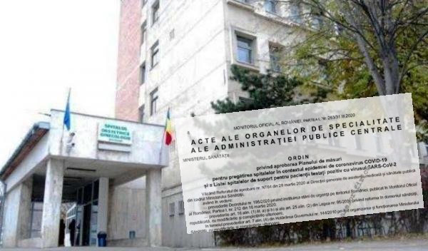 Document oficial! Ministerul Sănătății a decis ca pacienții cu COVID-19 să fie preluați de Maternitatea Botoșani