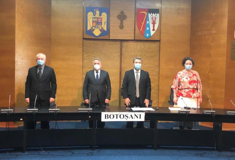 Cel de-al doilea subprefect de Botoșani a fost învestit în funcție - FOTO