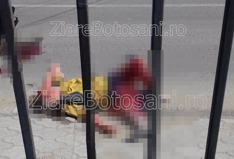 Accident grav la Dorohoi! Femeie strivită de o betonieră - FOTO