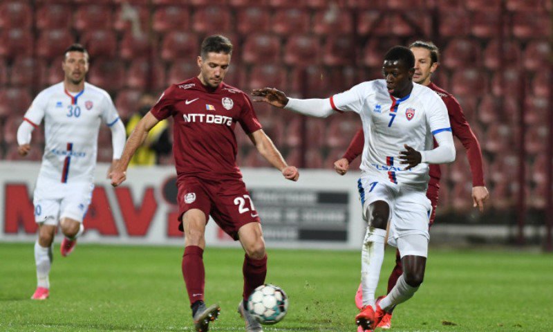 Înfrângere suferită de FC Botoșani în fața celor de la CFR Cluj