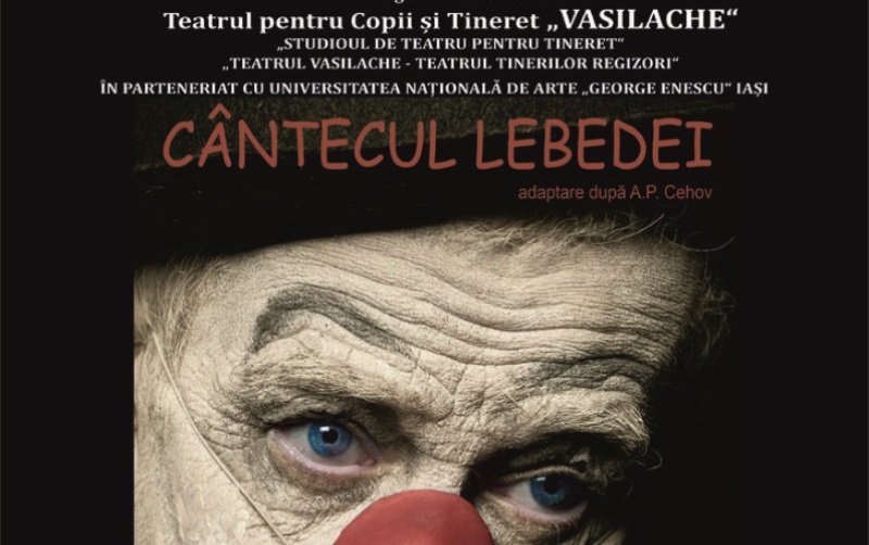 O nouă premieră pe scena Teatrului Vasilache „CÂNTECUL LEBEDEI”