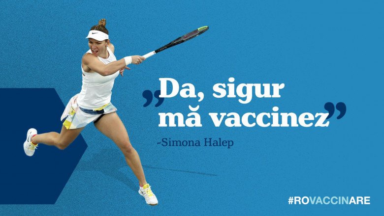 Simona Halep se vaccinează împotriva COVID-19, după ce a fost infectată
