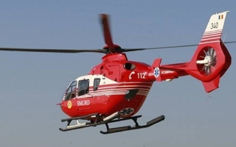 Elicopterul SMURD chemat de urgență la Botoșani
