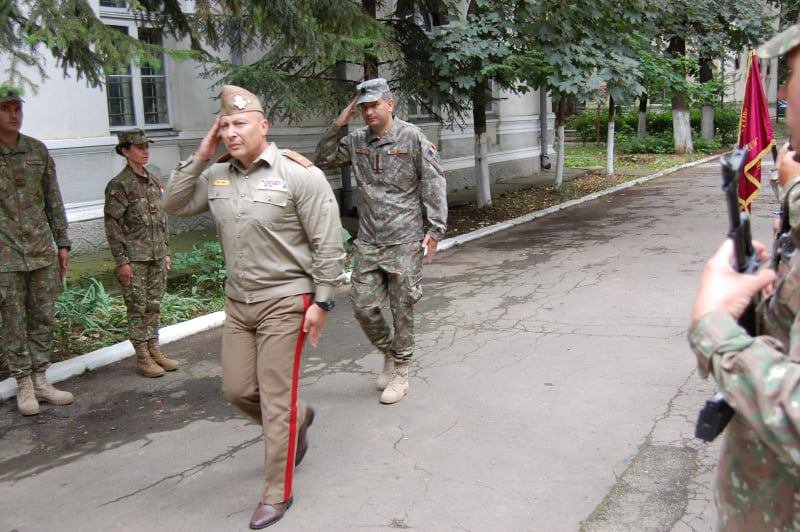 Un general de brigadă a vizitat luni Botoșaniul - FOTO
