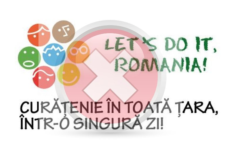„Let’s Do It, Romania!”, suspendată la Botoșani