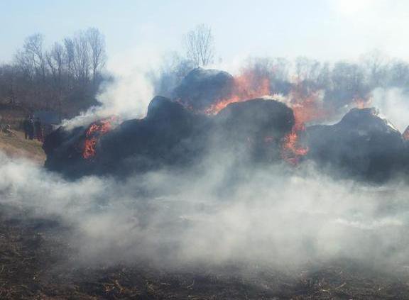 Alte 16 incendii s-au înregistrat, în ultimele 24 de ore, pe teritoriul județului Botoșani - FOTO