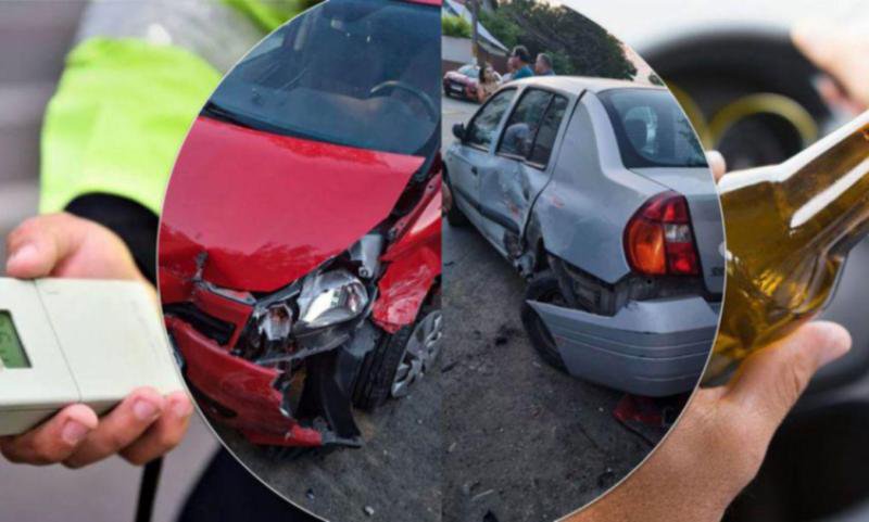 Botoșani: Două accidente cauzate de șoferi în stare de ebrietate