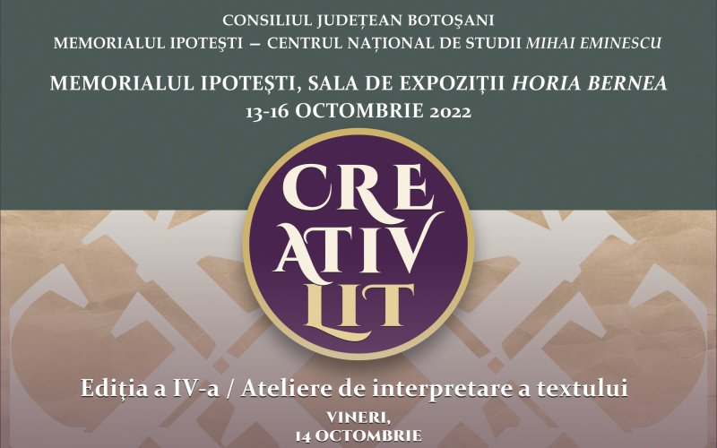 Tabăra de interpretare a textului CreativLit la Memorialul Ipotești - FOTO
