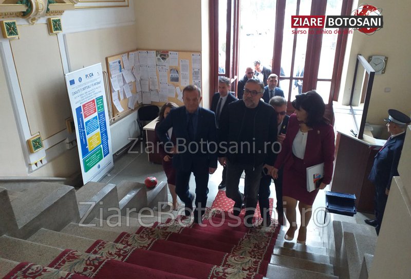 Ministrul Culturii, Lucian Romașcanu, a ajuns în județul Botoșani - FOTO