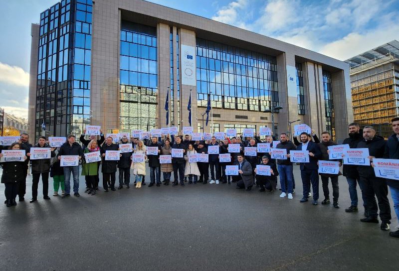 Botoșănenii reprezentați la acțiunea de mobilizare pentru aderarea României la spațiul Schengen de consilierul local PSD Dana Lăzăruc