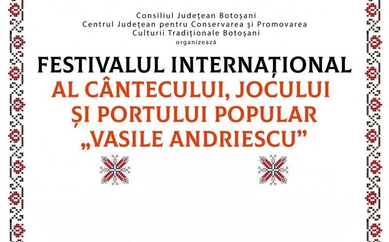 Festivalul Internaţional al Cântecului, al Jocului şi al Portului Popular „Vasile Andriescu”