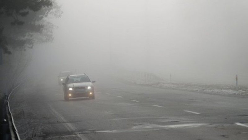 Codul galben de ceață a fost prelungit pentru județul Botoșani