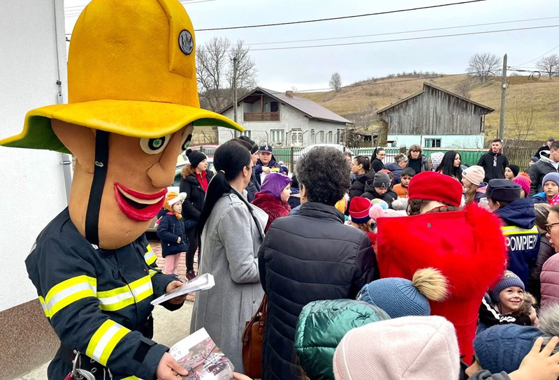 Campania „Un cămin sigur pentru copilul tău” a ajuns în comuna Hilișeu-Horia - FOTO