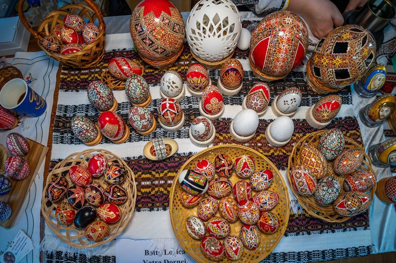 Festivalul - Concurs de Ouă Încondeiate, ediția a VIII-a, la Rogojești, județul Botoșani - FOTO