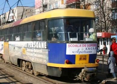 Astăzi botosănenii pot circula gratuit cu tramvaiul așa a decis conducerea Eltrans