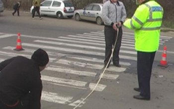 Minor accidentat pe trecerea de …