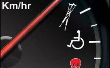 Accident rutier din cauza vitezei …