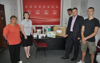 [VIDEO][FOTO] Dorohoi: Senatorul Gheorghe Marcu …