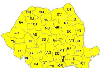 Avertizare METEO : Cod galben …