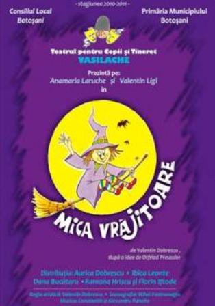 Astăzi pe scena Teatrului Vasilache | „Mica vrăjitoare” - Ultima premieră din această stagiune