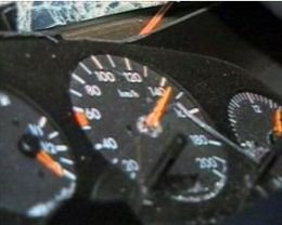 Accident rutier din cauza vitezei