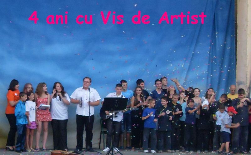 Spectacol aniversar „4 ani cu Vis de Artist”