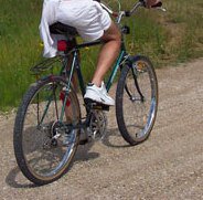 Accident provocat de un biciclist …