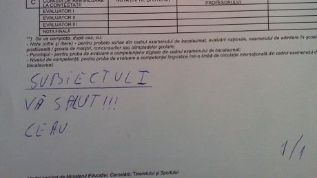 Ce a scris un elev într-o lucrare la BAC la română. De râs sau de plâns?