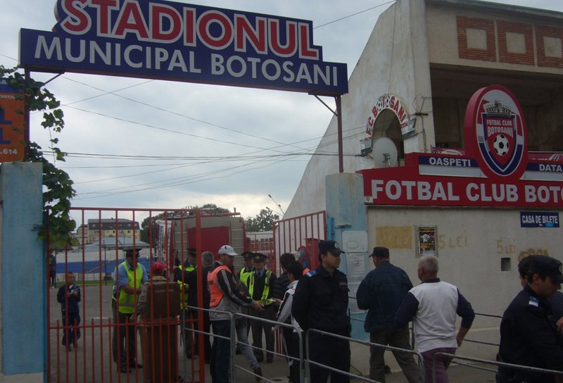 Jandarmii vor asigura ordinea publică la meciul FC Botoșani – FC Snagov