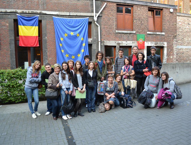 Grupul Scolar ”Alexandru cel Bun” Botosani: Prezent la Săptămâna Dezvoltării Durabile în Liege, Belgia