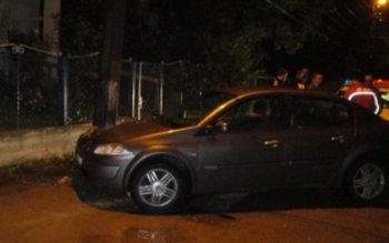 A rupt un stâlp cu …