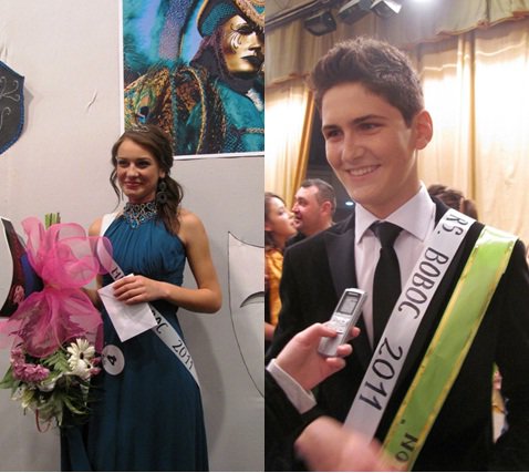 Vezi cine a câştigat Miss şi Mister Boboc 2011 la Colegiul Economic Octav Onicescu