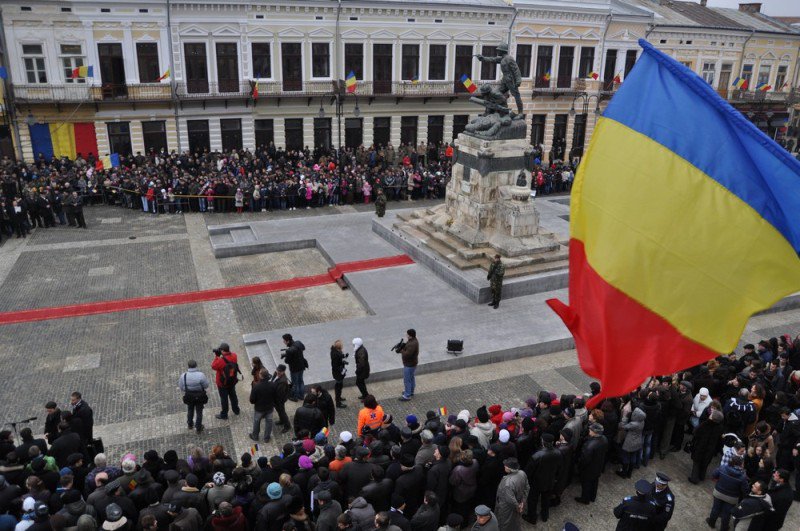 Ziua Naţională a României, marcată în Centrul Vechi de mii de oameni