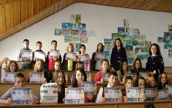Poliţia botoşăneană a premiat câştigătorii …