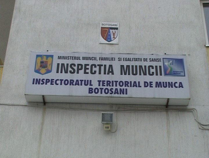 Accident cu invaliditate cercetat de ITM Botoșani