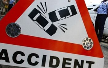 Accident produs din cauza neatenției