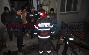 Dorohoian salvat din flăcări de …