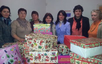 Copiii orfani au primit sprijin …