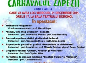 Astăzi pe scena Sălii Teatrului …