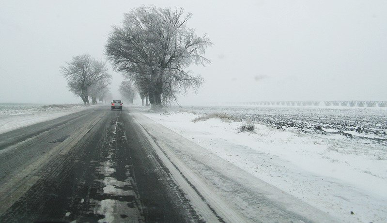 Nordul judeţului se bucură de prima zăpadă din acest an