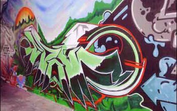 Cei care scriu cu sprayurile …