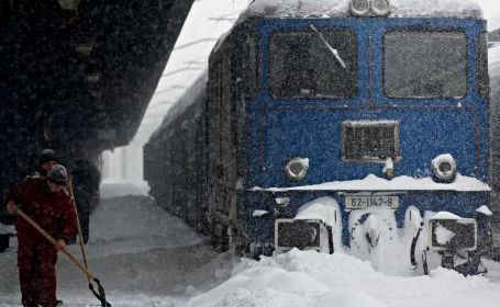Întârzieri de câteva ore a trenurilor care leagă Botoşaniul de Bucureşti