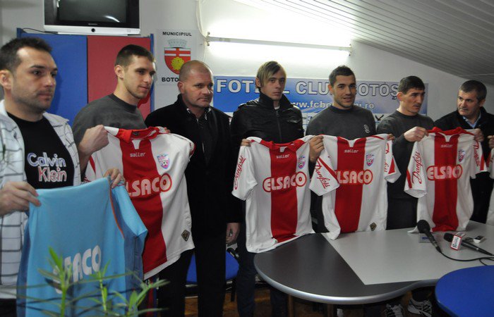 FC Botoşani și-a prezentat ieri noile achiziții