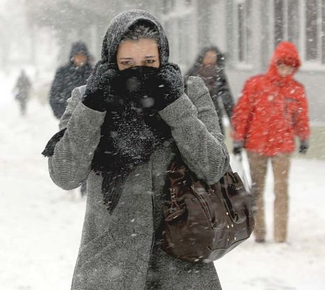 După un ger de -32 de grade Celsius, peste România vin ninsorile