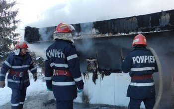 Incendiu izbucnit la o sală …