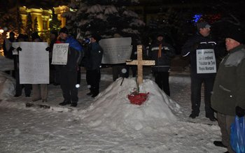 Protestele au continuat şi sâmbătă …