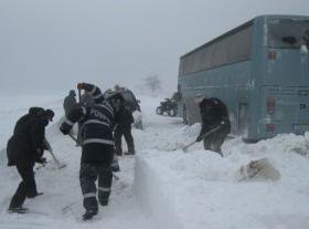 Autocarele care asigură transportul între Botoşani şi Bucureşti au fost anulate