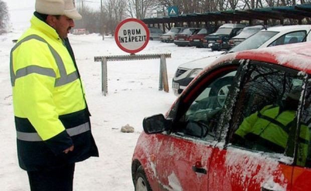 Drumuri închise la ora 21:45, ieri 8 februarie