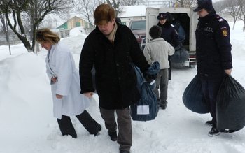 Ajutoare de la francezi distribuite …